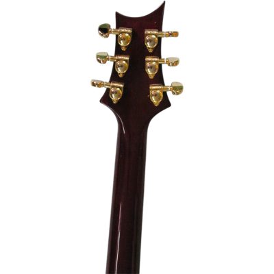 Custom Monarch Santana Red Wine Flamed Maple Top Finish Electric Guitar 24 Frets - Image 7