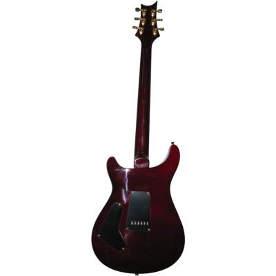 Custom Monarch Santana Red Wine Flamed Maple Top Finish Electric Guitar 24 Frets - Image 8