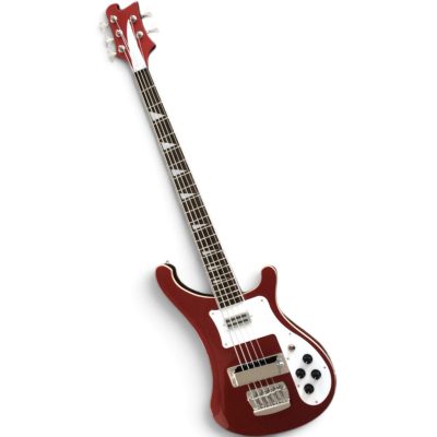 Custom Nova 4003S5 Red 5 String Bass - Image 2