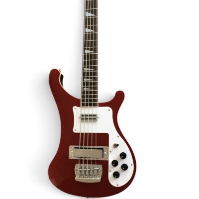 Custom Nova 4003S5 Red 5 String Bass