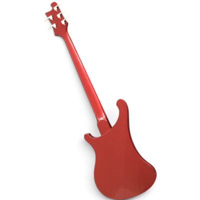 Custom Nova 4003S5 Red 5 String Bass - Image 7