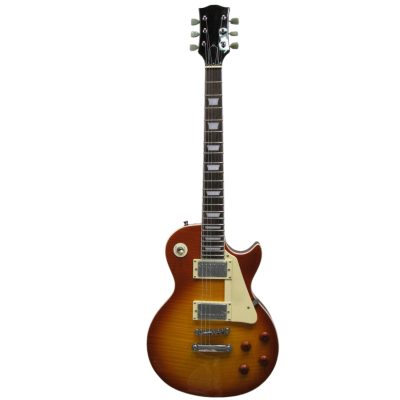 Custom Crown Aged Heritage Flamed Maple Top Electric Guitar - Image 2
