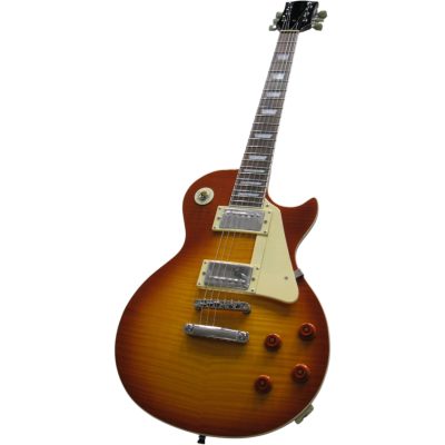 Custom Crown Aged Heritage Flamed Maple Top Electric Guitar - Image 7