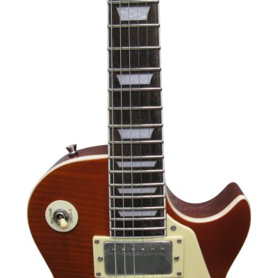 Custom Crown Aged Heritage Flamed Maple Top Electric Guitar - Image 3