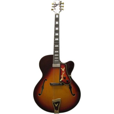 Custom Crown Kalamazoo Howard Midtown Sunburst L5 Fhole Electric Guitar - Image 7