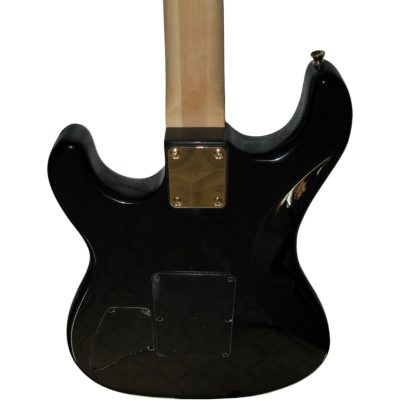 Custom Cinder Richie Sambora Jersey Star Black Guitar Rosewood Fretboard - Image 9