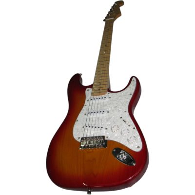 Custom Regent Jeff Cherry Burst Electric Guitar - Image 4
