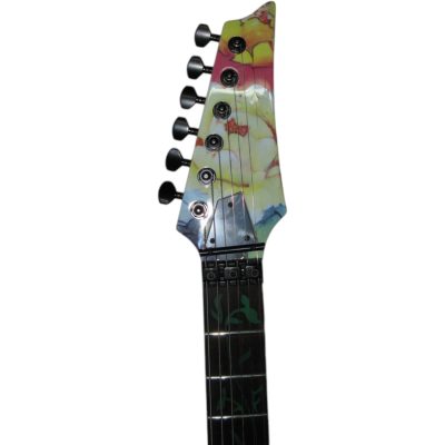 Custom Axis JEM77 Floral Pattern Electric Guitar - Image 5
