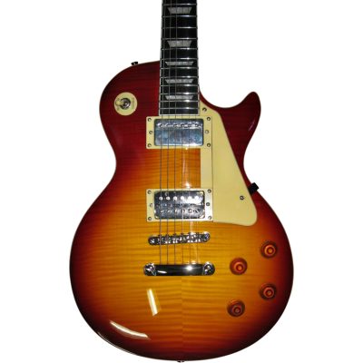 Custom Crown Jimmy Page Sunburst Flamed Maple Top Electric Guitar
