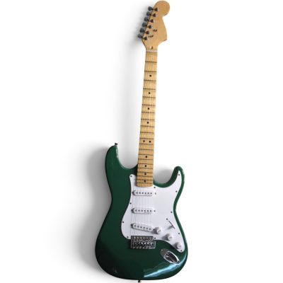 Custom Regent Yngwie Malmsteen Scalloped Fretboard Green Electric Guitar