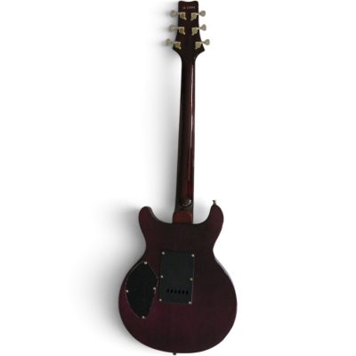 Custom Monarch Hetfield Trans Purple Inlay Design Electric Guitar - Image 3