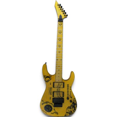 Custom Obsidian Kirk Hammett KH2 Ouija Board Natural Good Bye Graphics Guitar - Image 8