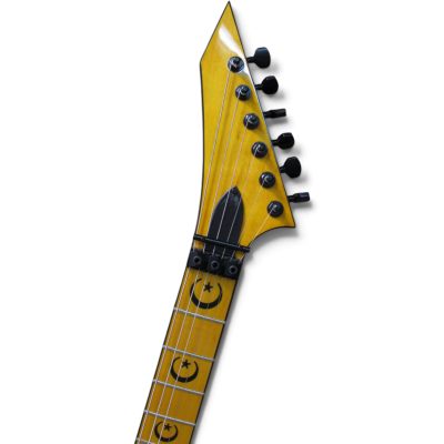 Custom Obsidian Kirk Hammett KH2 Ouija Board Natural Good Bye Graphics Guitar - Image 6