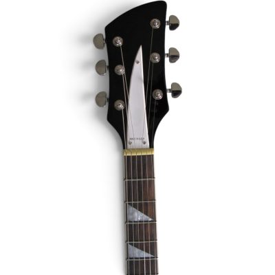 Custom Nova Vintage Sunburst 381 V69 Semi Hollow 6 String Electric Guitar - Image 2