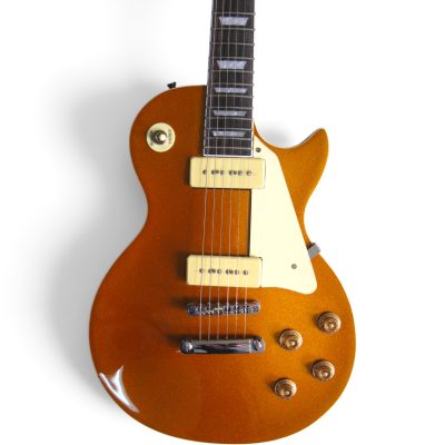 Custom Crown Goldtop Cream P90 Pickups Classic Metallic Joe Bonamassa Guitar