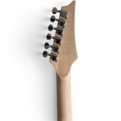 Custom Axis SVAI Floral Black Jem77 Tree of Life Inlay Guitar - Image 5