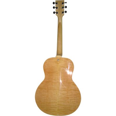 Custom Dobro Natural Flamed Maple Top Electric Guitar - Image 2