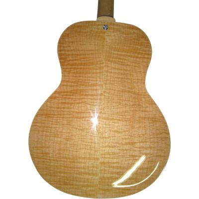 Custom Dobro Natural Flamed Maple Top Electric Guitar - Image 6