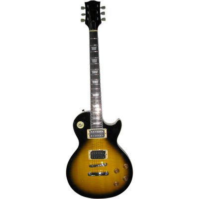 Custom Crown Slash Tobacco Burst Flamed Maple Top Electric Guitar - Image 6