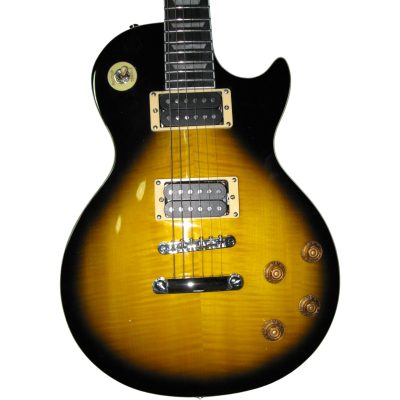 Custom Crown Slash Tobacco Burst Flamed Maple Top Electric Guitar