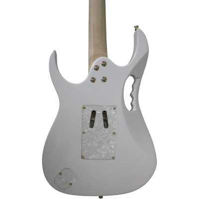 Custom Axis SVAI White Jem Floyd Rose Tremolo 6 String Electric Guitar - Image 3