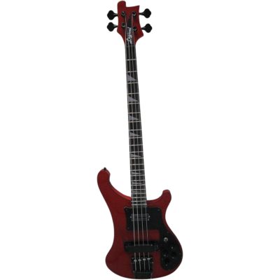 Custom Nova 4003 Red 4 String Bass - Image 2