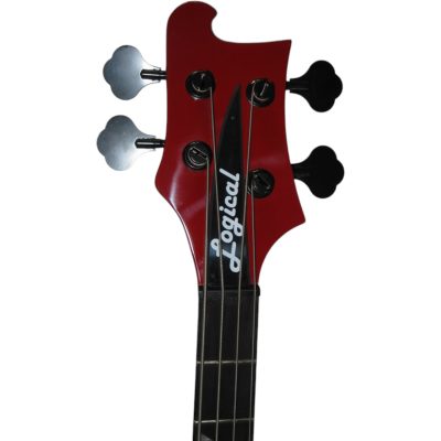 Custom Nova 4003 Red 4 String Bass - Image 3
