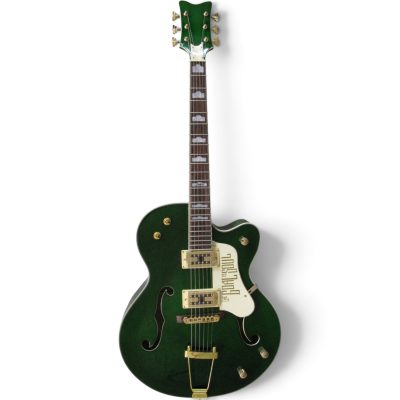 Custom Sovereign G6136I Bono Irish Falcon Goal Is Soul Evergreen Fhole Guitar - Image 6