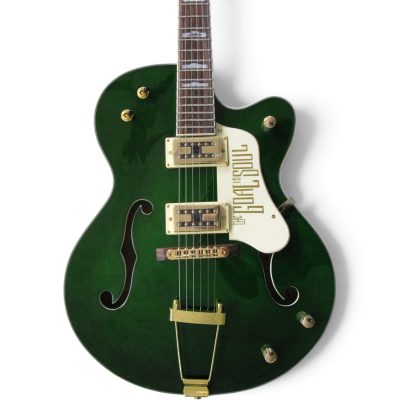 Custom Sovereign G6136I Bono Irish Falcon Goal Is Soul Evergreen Fhole Guitar