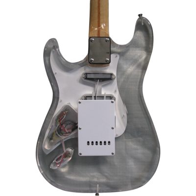 Custom Regent Plexiglass Acrylic Lucite Integrated LED Illumination Guitar - Image 2