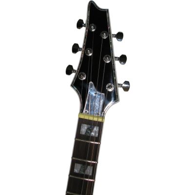 Custom Axis Iceman PS10 Wiki Fandom Black Finish Paul Stanley Guitar Left Handed - Image 5