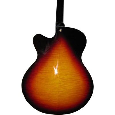 Custom Crown Kalamazoo Howard Midtown Vintage Sunburst Fhole Electric Guitar - Image 8