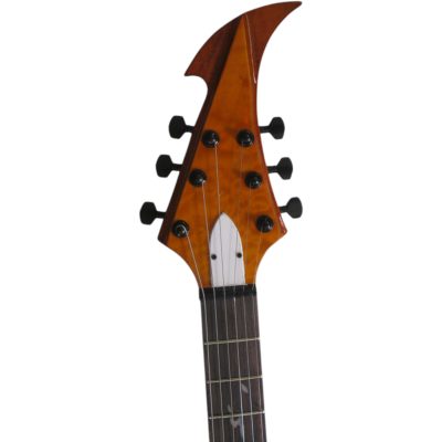 Custom Garnet James Hetfield Sun Inlay Quilted Maple Top 6 String Electric Guitar - Image 2