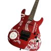 Custom Obsidian Kirk Hammett KH2 Ouija Board Red Good Bye Graphics Guitar