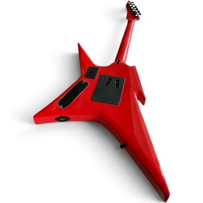 Custom Norturne Erik Ironbird Red Electric Guitar Floyd Rose Tremolo - Image 3