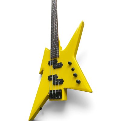Custom Norturne David Ironbird MK1 Yellow 4 String Bass - Image 2