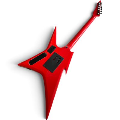 Custom Norturne Erik Ironbird Red Electric Guitar Floyd Rose Tremolo - Image 2