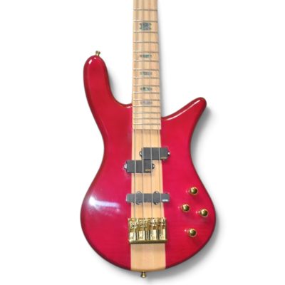 Custom Pulse Rudy Euro4 Cherry Gloss 4 String Bass