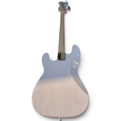Custom Regent Chris Olympic White 4 String Precision Bass Multi Scale Fanned Frets - Image 6