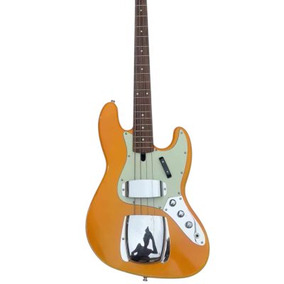 Custom Regent Relic Vintage Candy Tangerine Orange Jaco Pastorius 4 String Jazz Bass
