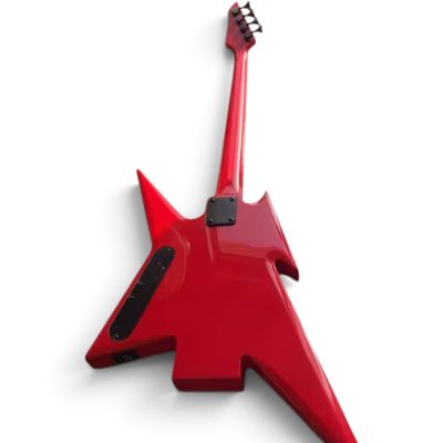 Custom Norturne David Ironbird MK1 Red 4 String Bass - Image 2