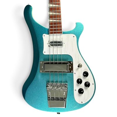 Custom Nova 4003 Metallic Blue 4 String Bass