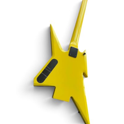 Custom Norturne David Ironbird MK1 Yellow 4 String Bass - Image 3
