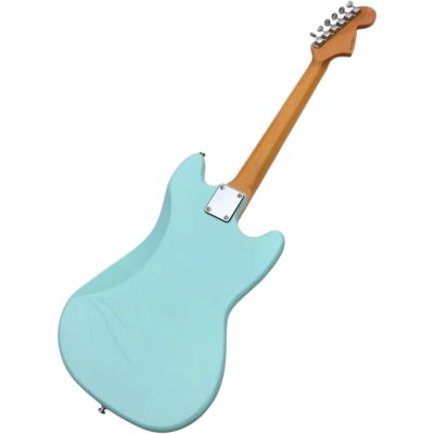 Custom Regent Sea Foam Green Jaguar Kurt Cobain Finish Electric Guitar Left Handed - Image 5