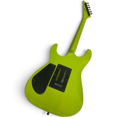 Custom Race Soloist Green Tiger Stripe Floyd Rose Tremolo Electric Guitar - Image 2