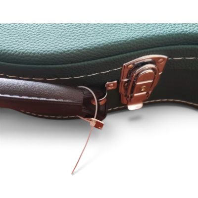 Custom Emerald Green Guitar Hard Case - Image 7