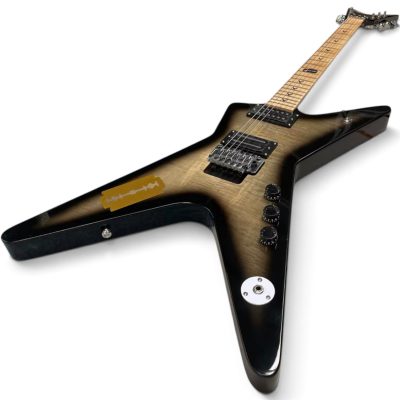 Custom Tempest Slime Burst Flying V Floyd Rose Tremolo Dimebag Darrell Guitar - Image 5