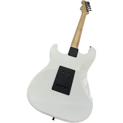 Custom Deepwave Snow White Pro Mod Floyd Rose Tremolo Guitar - Image 5