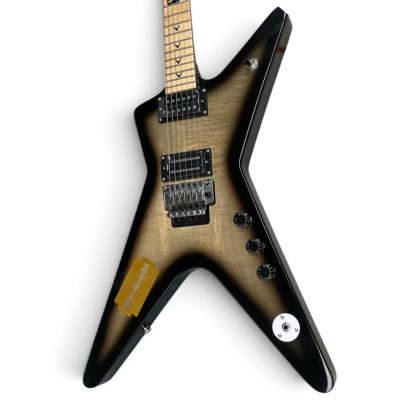 Custom Tempest Slime Burst Flying V Floyd Rose Tremolo Dimebag Darrell Guitar