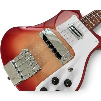 Custom Nova 4003 Fireglo High Gloss 4 String Bass - Image 9